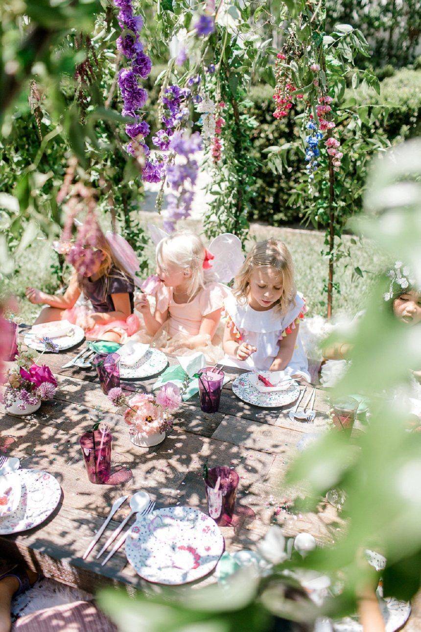 Karas Party Ideas Vintage Enchanted Garden Birthday Party