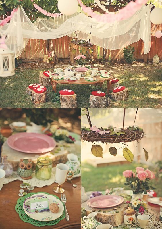 Enchanted Garden Baby Shower Party Ideas