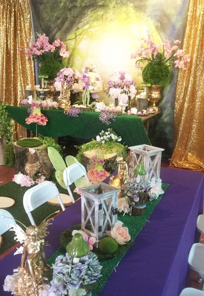 Karas Party Ideas Enchanted Garden Princess Birthday Party
