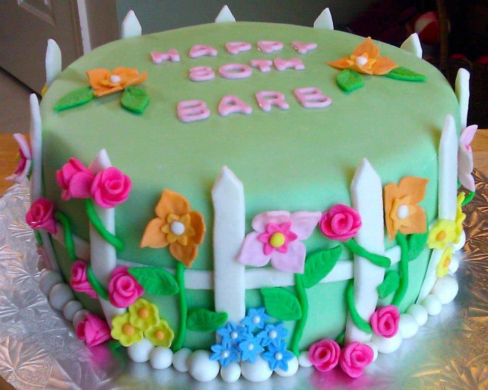 24 Flower Garden Birthday Cake Ideas You Must Look SharonSable