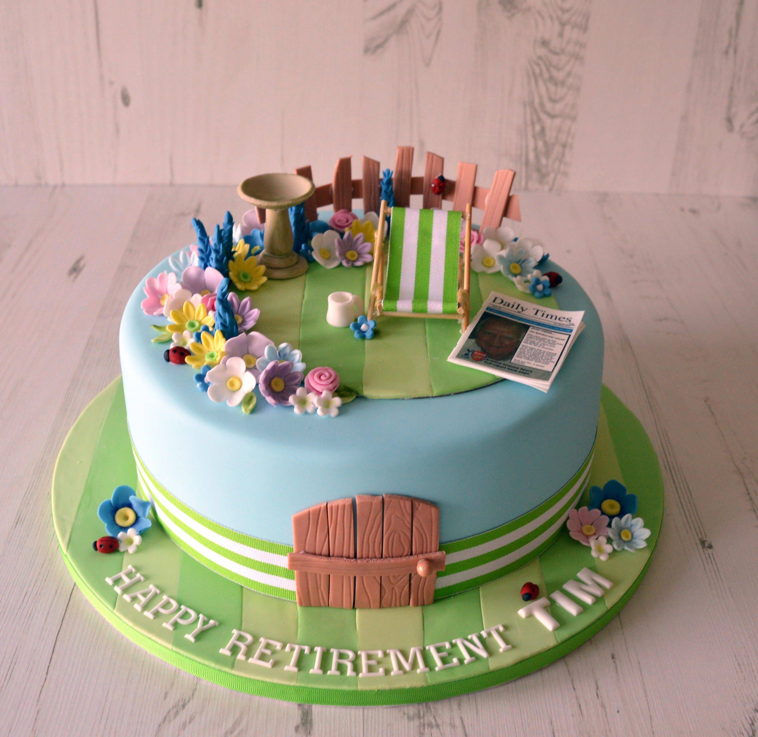 Flower Garden Cake Ideas