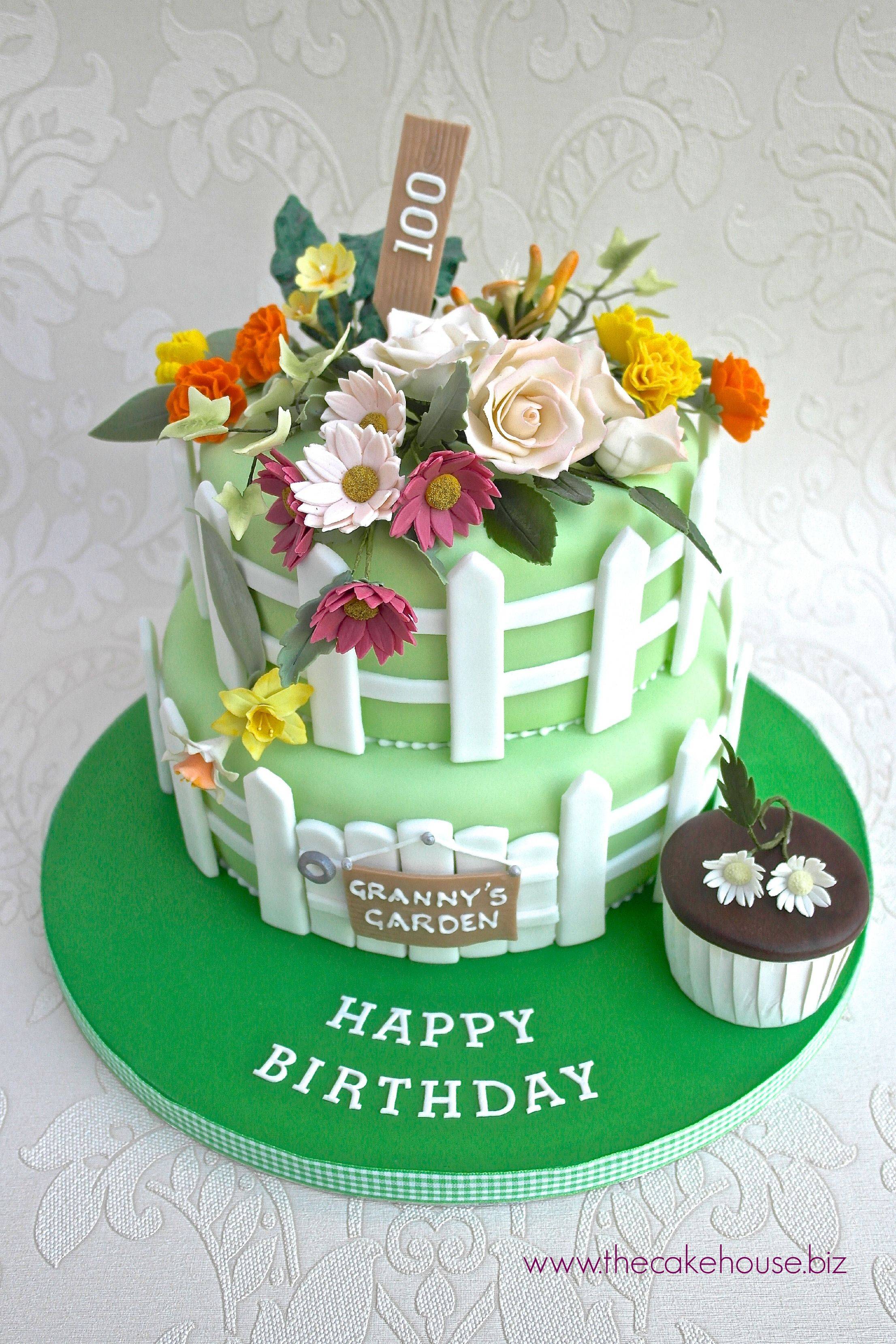 Garden Cake Cakecentralcom