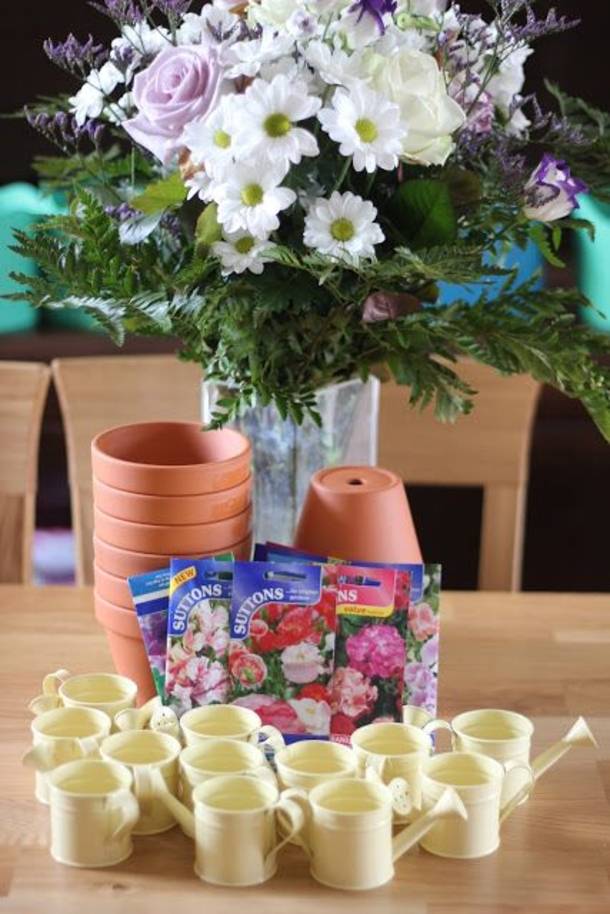 Karas Party Ideas Fancy Flower Garden Birthday Party