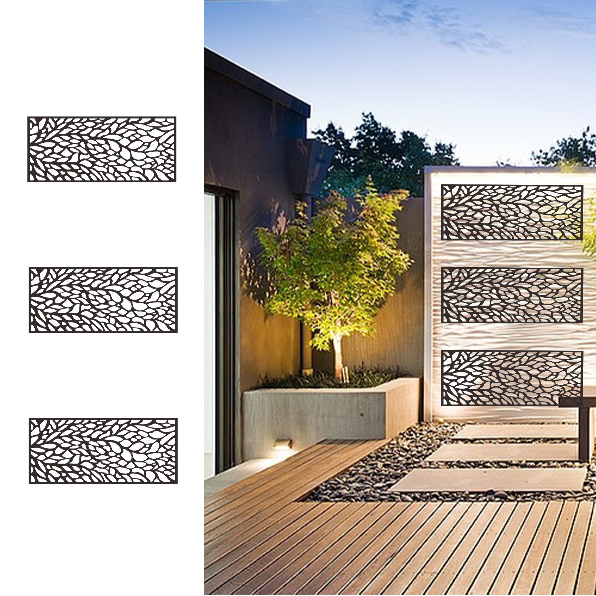Outdeco Outdoor Decorative Screen Panels