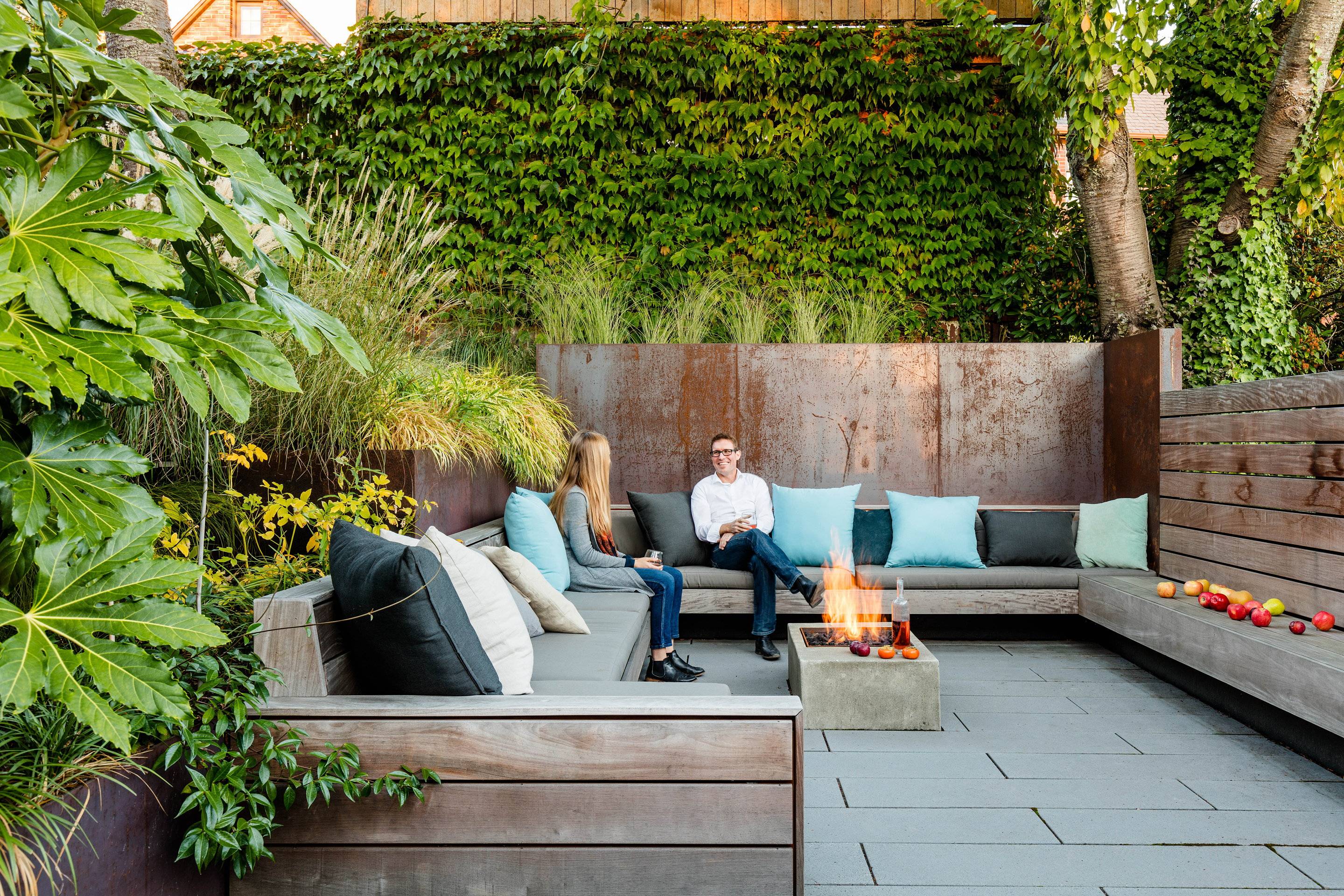 Vegetable And Flower Gardens