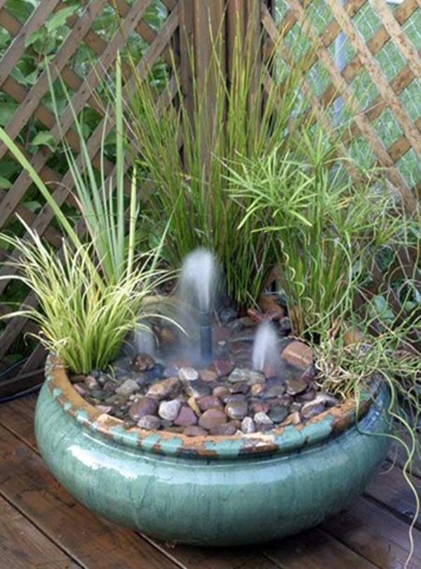 A Spilling Urn Waterfeature