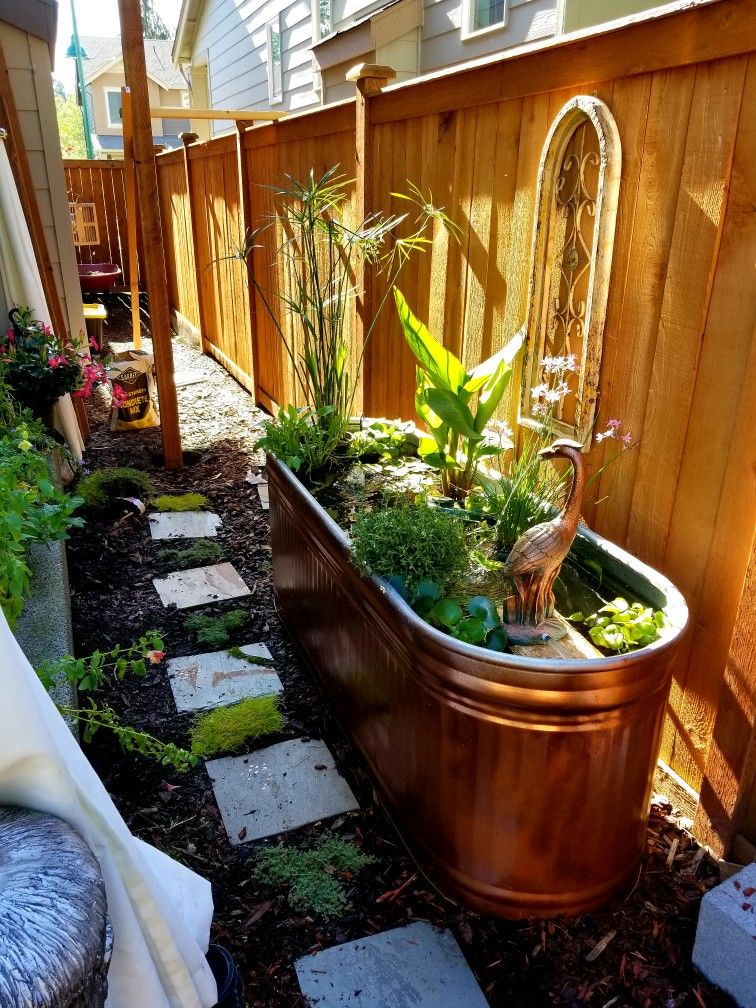 Galvanized Water Garden