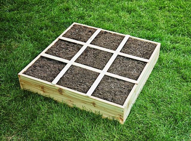 Square Foot Gardening Outdoor Gardens
