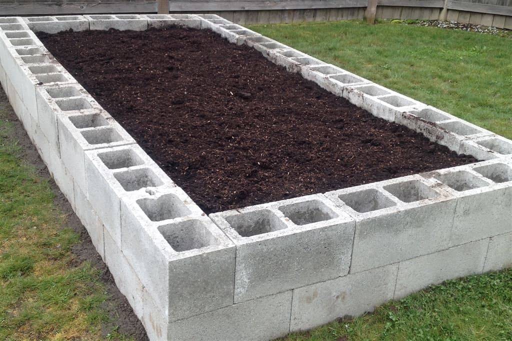Cast Concrete Raised Bed Garden Ideas