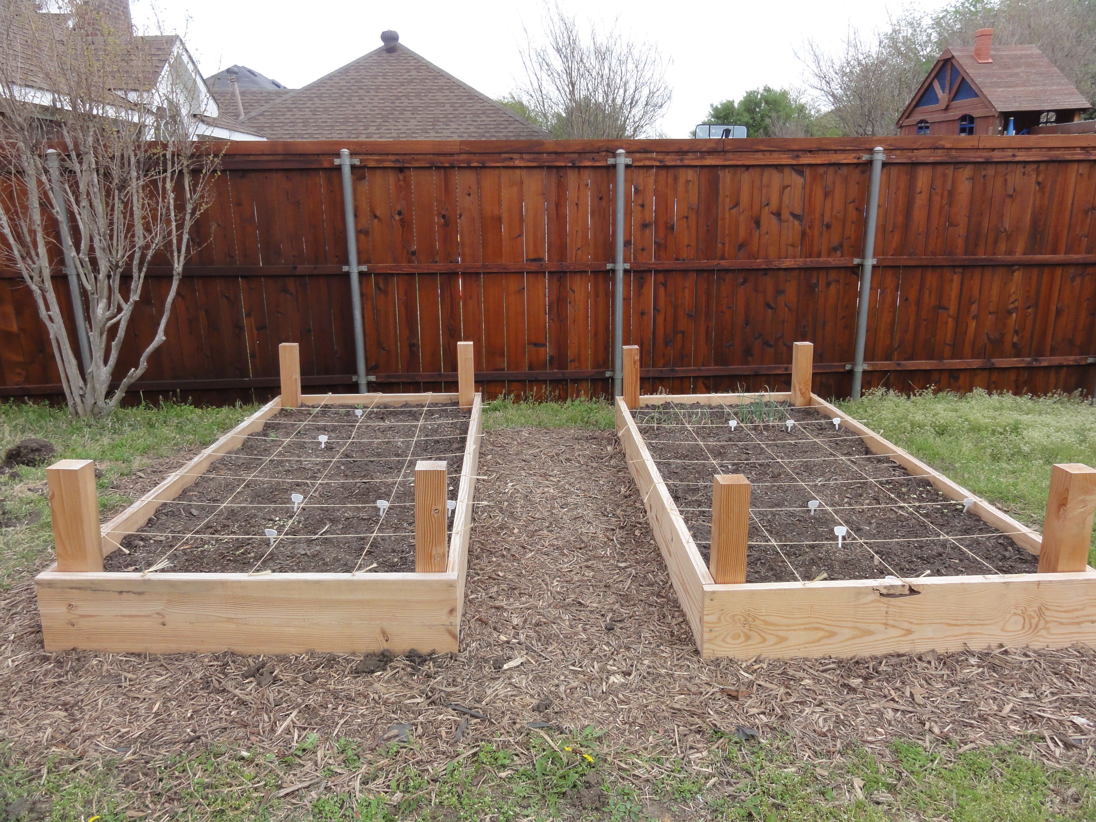Our Spring Squarefoot Garden Plans