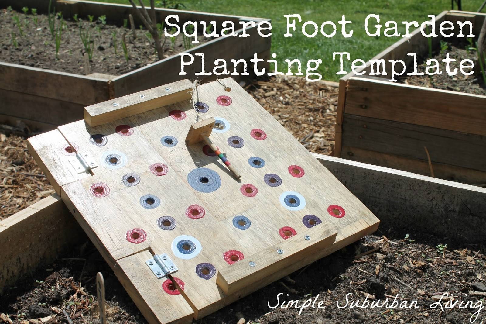 Square Foot Gardening Layout Ideas