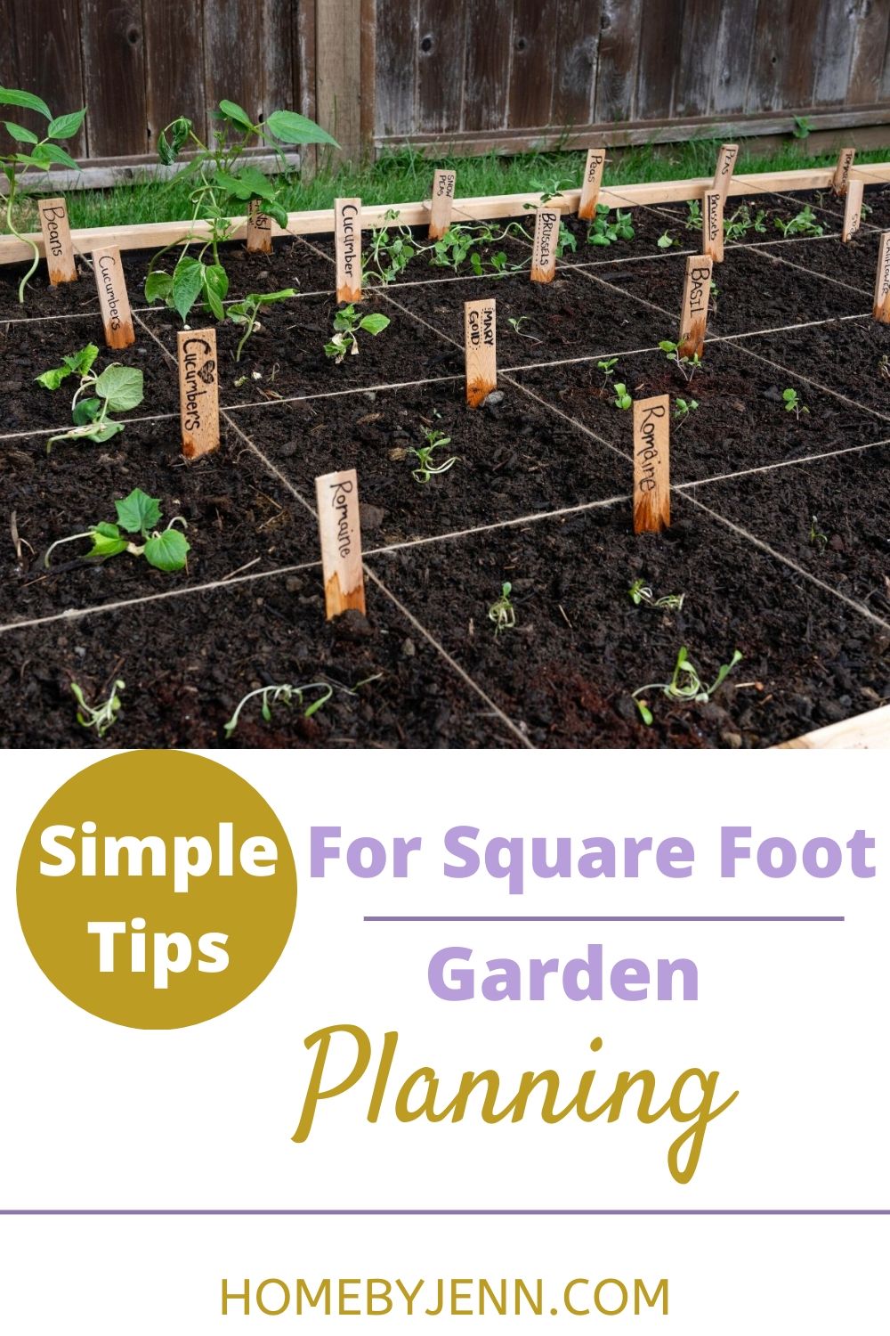 Square Foot Gardening Plans