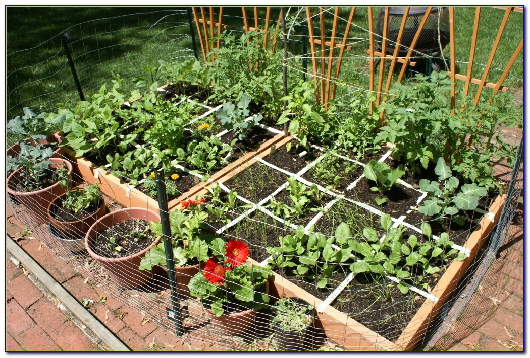 Square Foot Gardening Designs