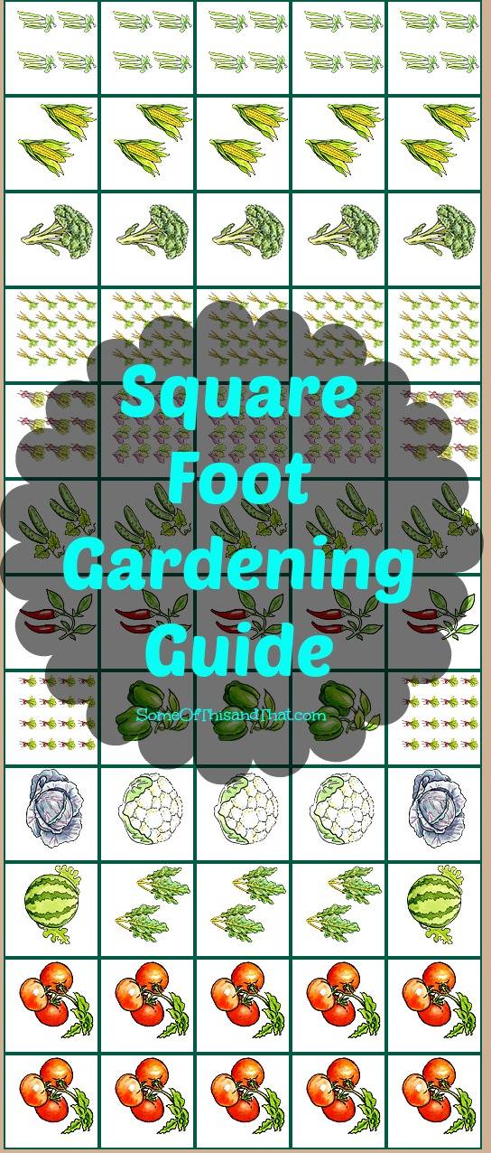 Square Foot Planting Guide Garden Therapy