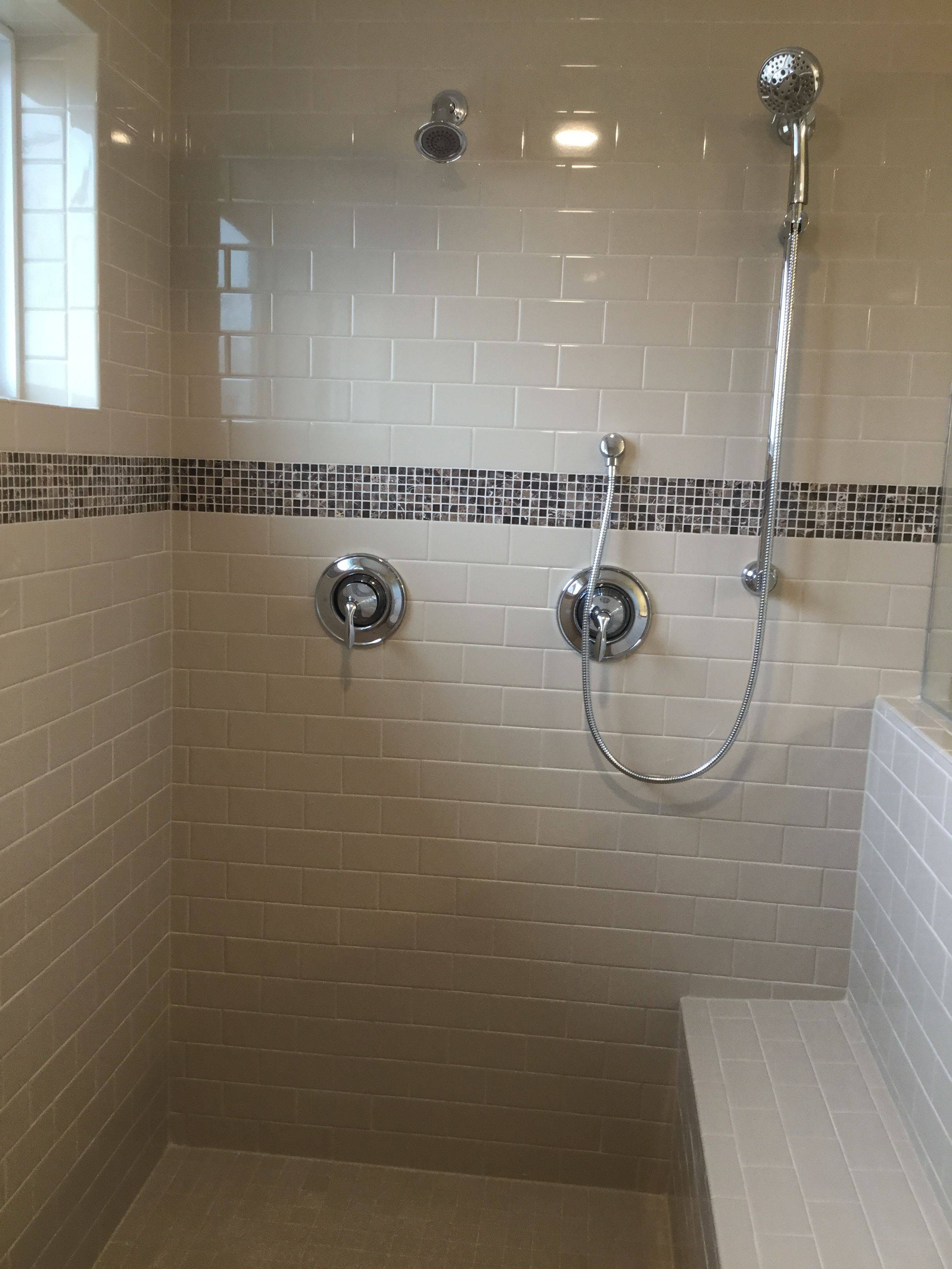 Wall Tile Garden Shower