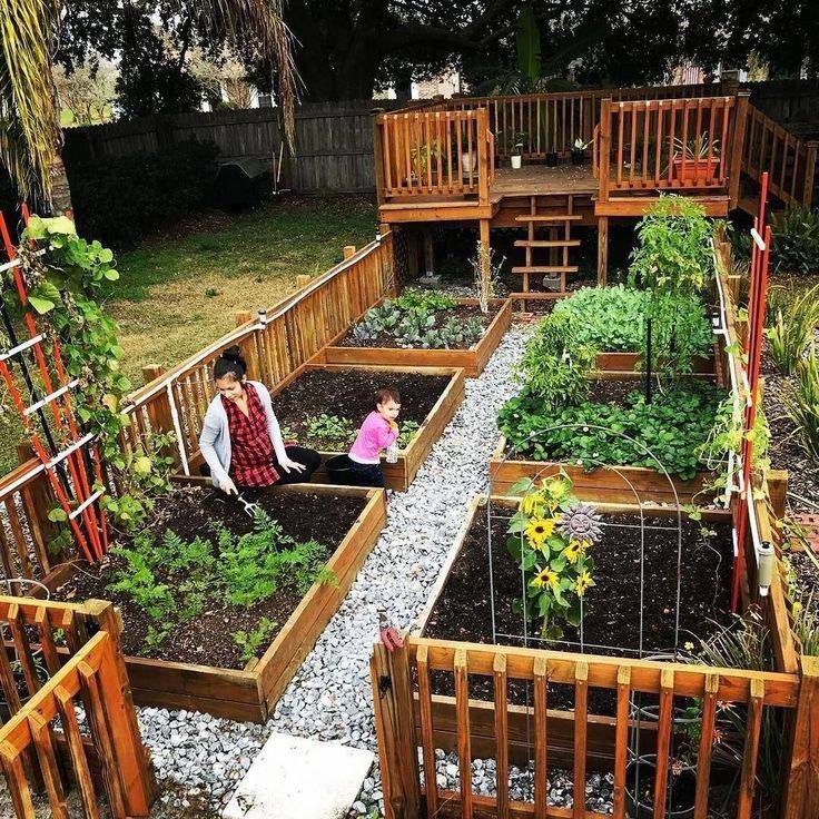Vegetable And Flower Gardens Decorating Sites