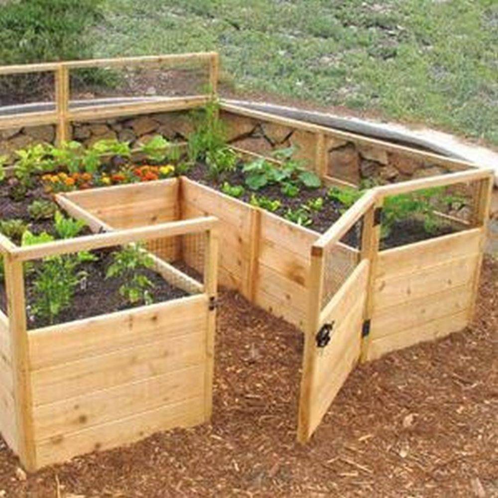 Enclosed Garden Bed