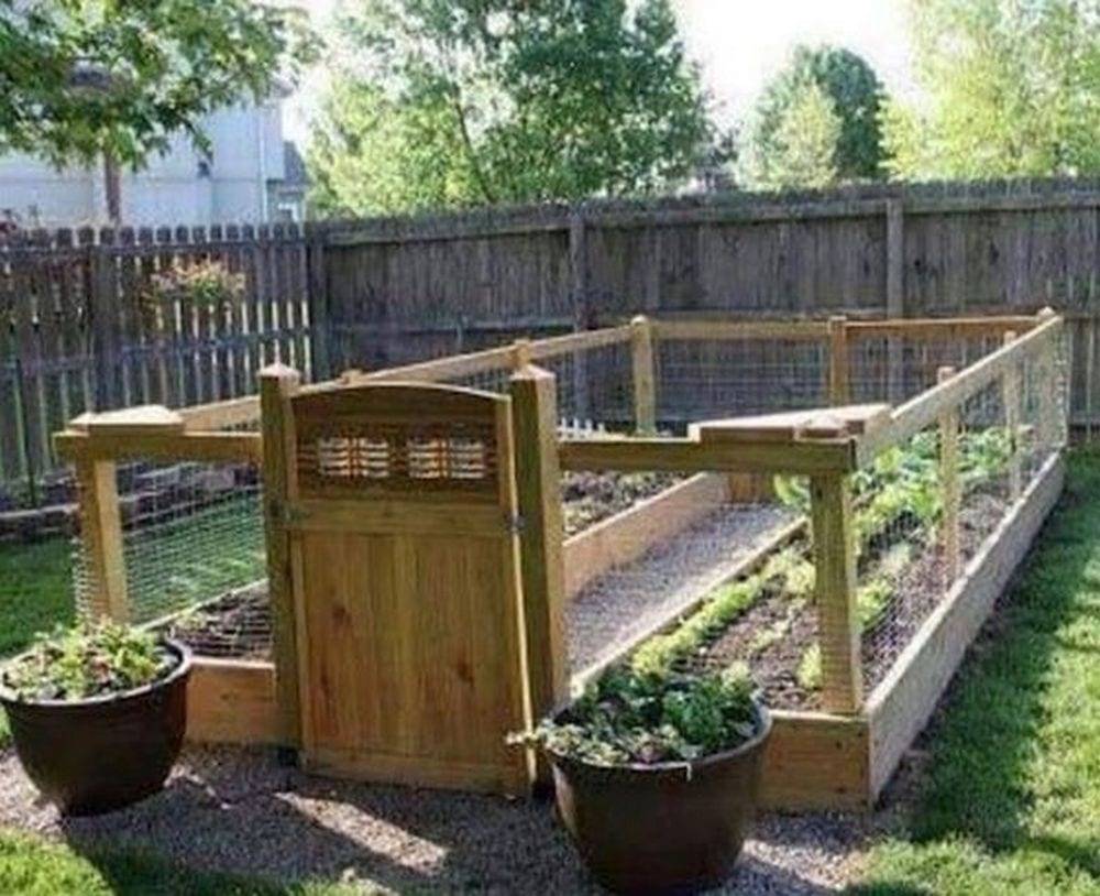 Vegetable Garden Raised Patio Backyard Wood Bed Containers