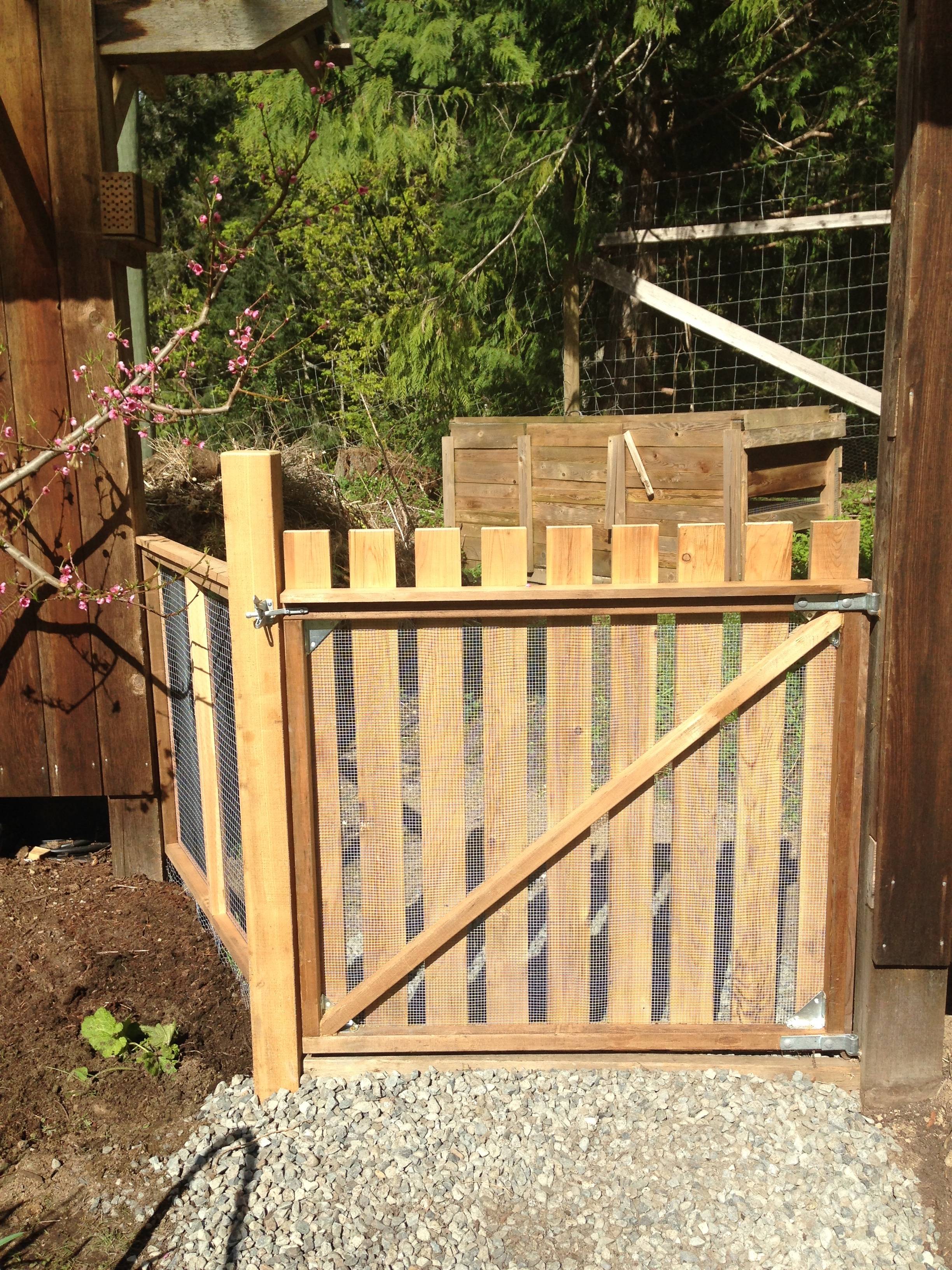 Rabbit Proof Garden Fence Gate Home And Garden Designs