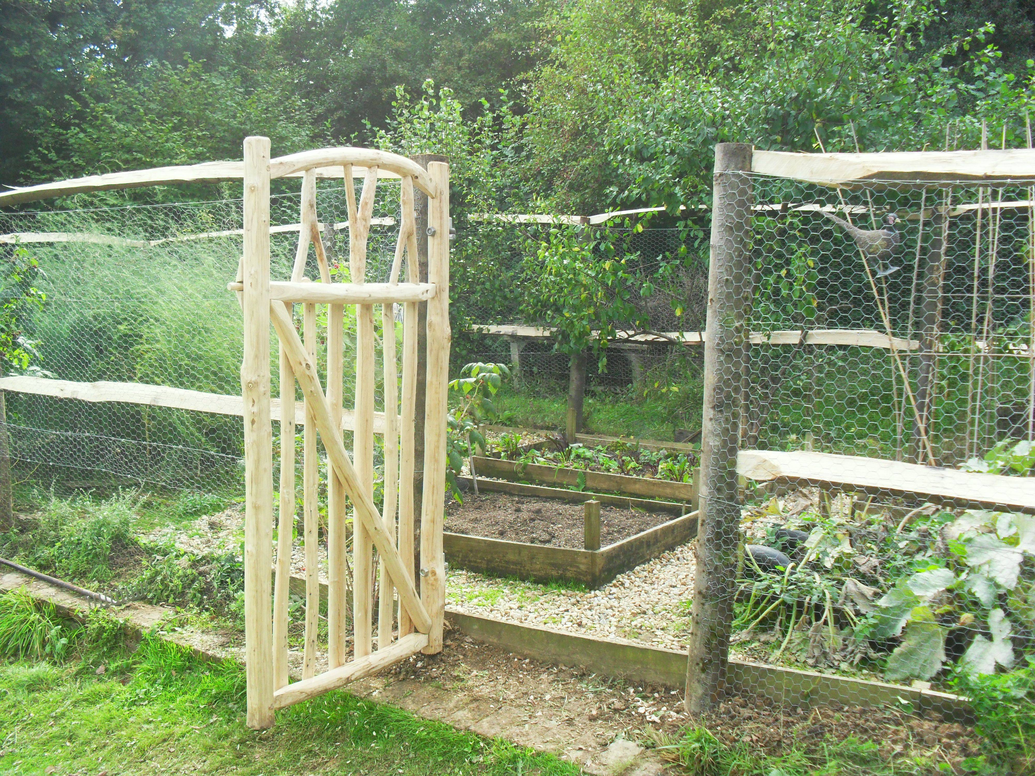 An Animal Proof Garden Fence