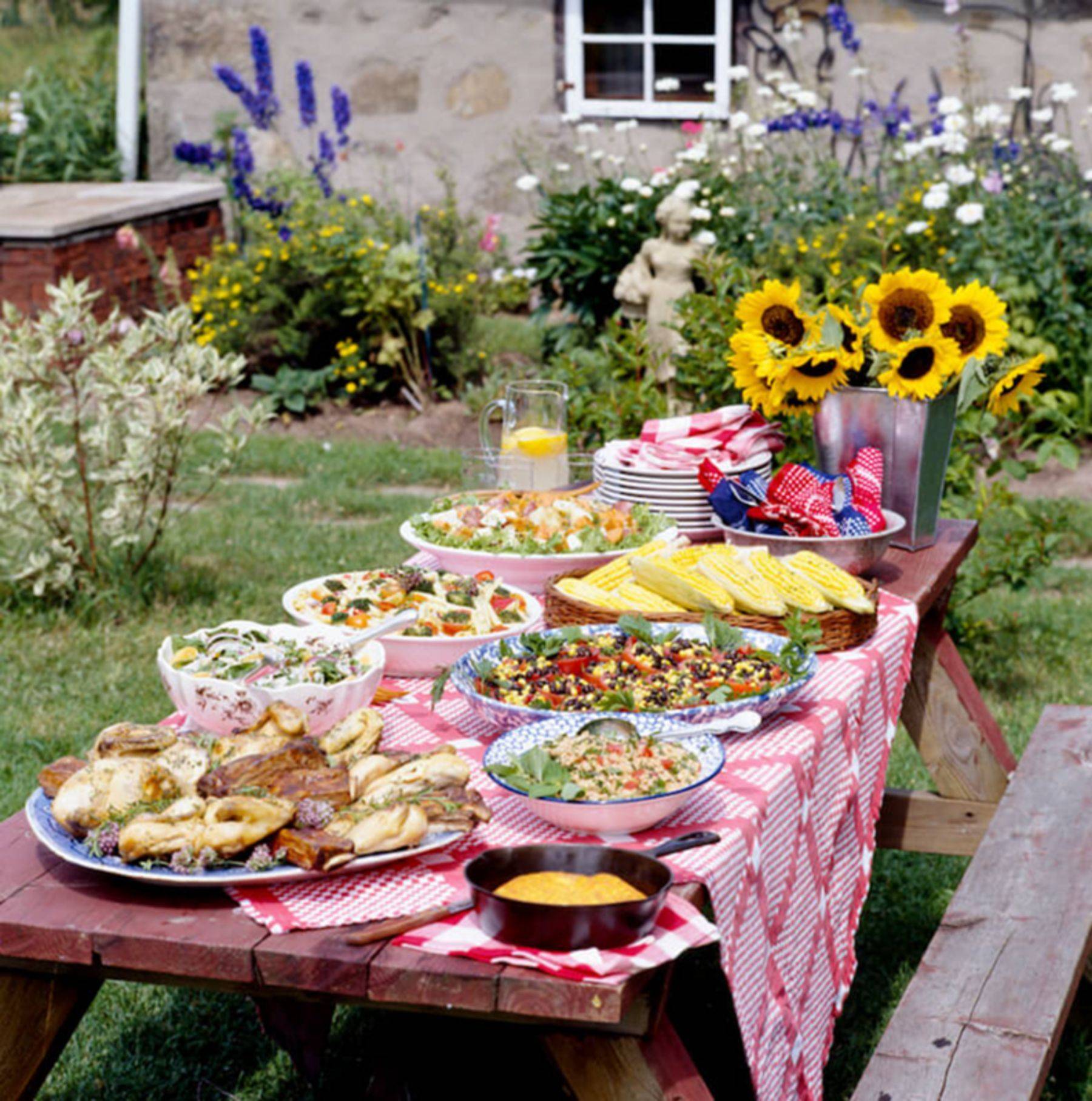 Creative Hunger Garden Party Recipes