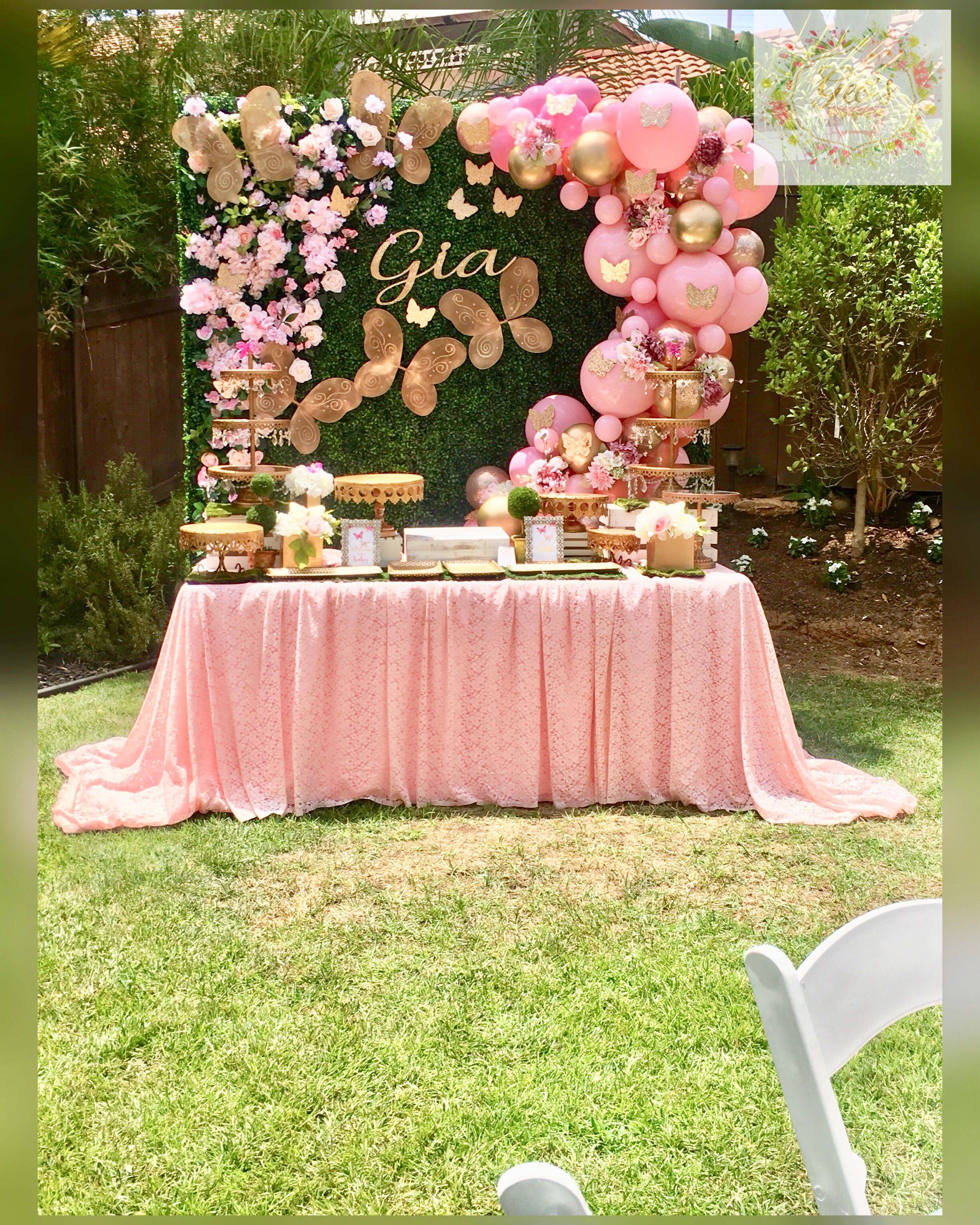 Baby Girl Birthday Theme