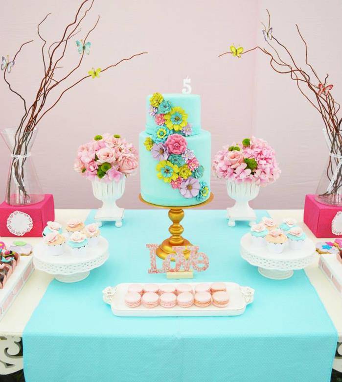 Karas Party Ideas Minnie Mouse Inspired Butterfly Garden Party