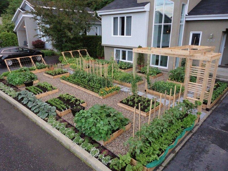 21 Beautiful Front Yard Vegetable Garden Ideas You Must Look SharonSable