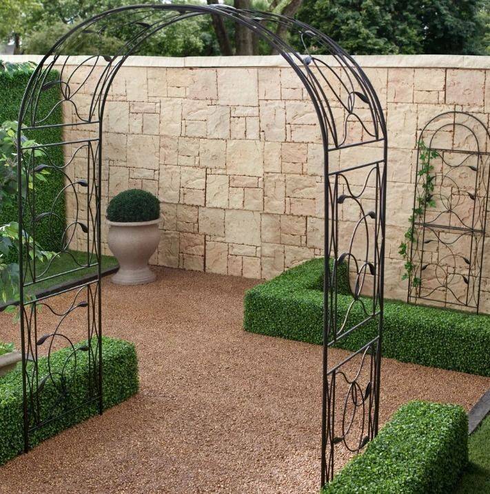 Metal Garden Arch Trellis Ideas