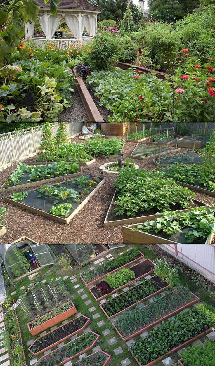 Awesome Backyard Vegetable Garden Design Ideas