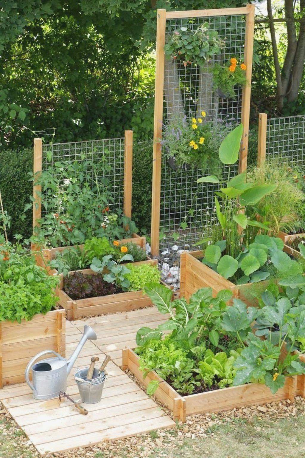 Awesome Backyard Vegetable Garden Design Ideas