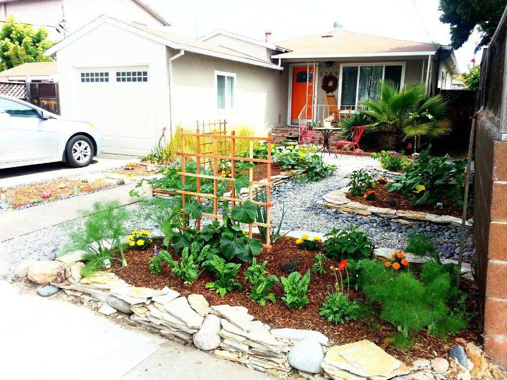 Paving Options Front Yard Vegetables Garden Planning
