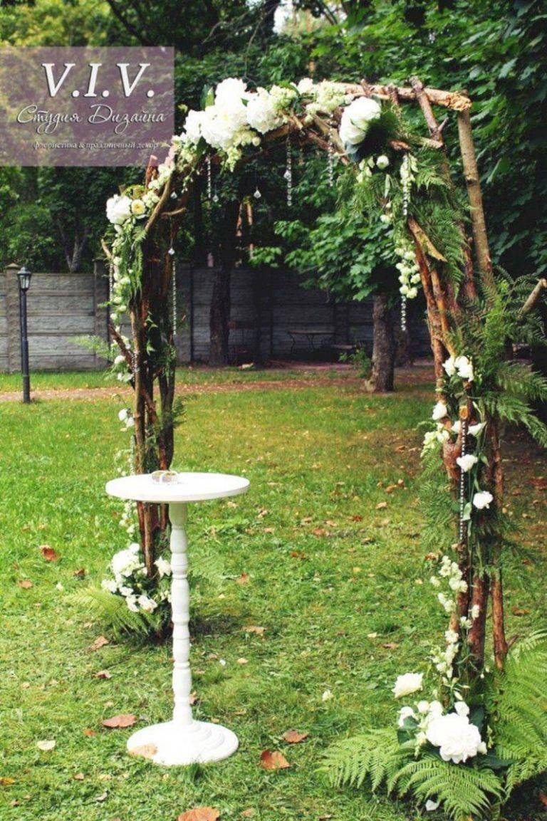 White Metal Wedding Arch Garden Decoration Bridal Party Prom Flower
