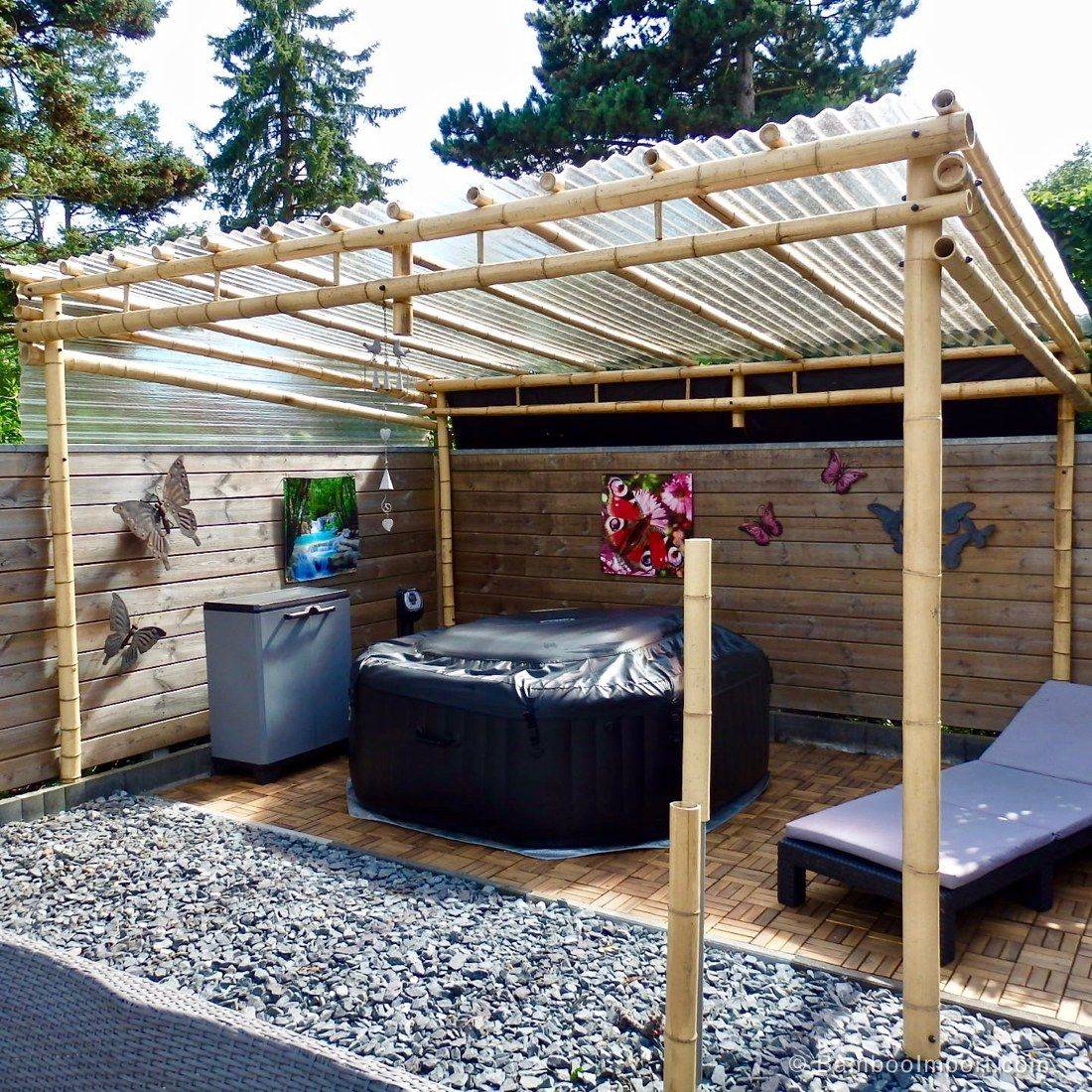 Inspiring Bamboo Pergola Ideas