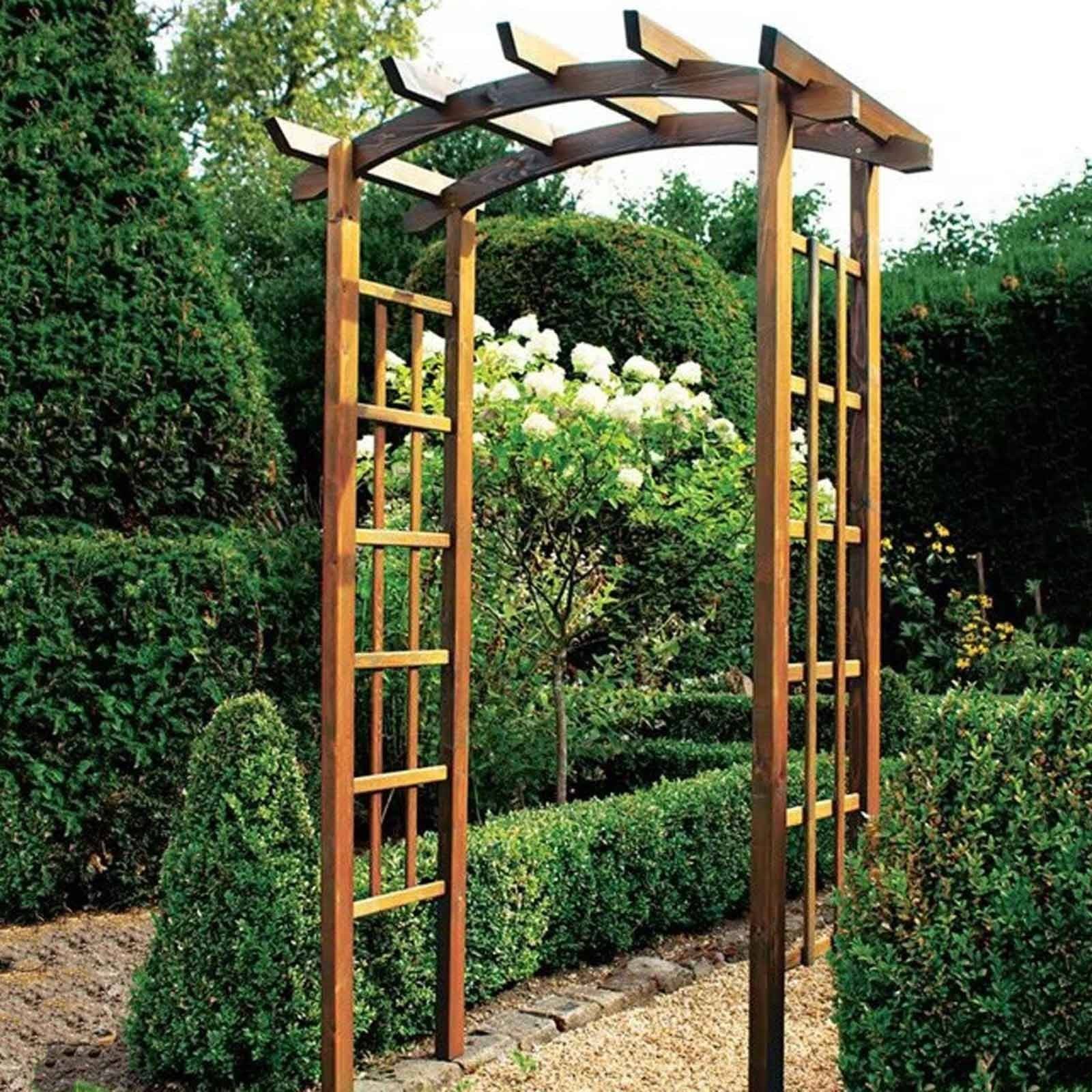 Wooden Garden Arch Ideas Home Decor And Garden Ideas Garden