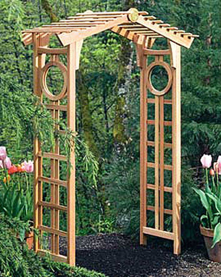 Rowlinson Softwood Round Top Arch