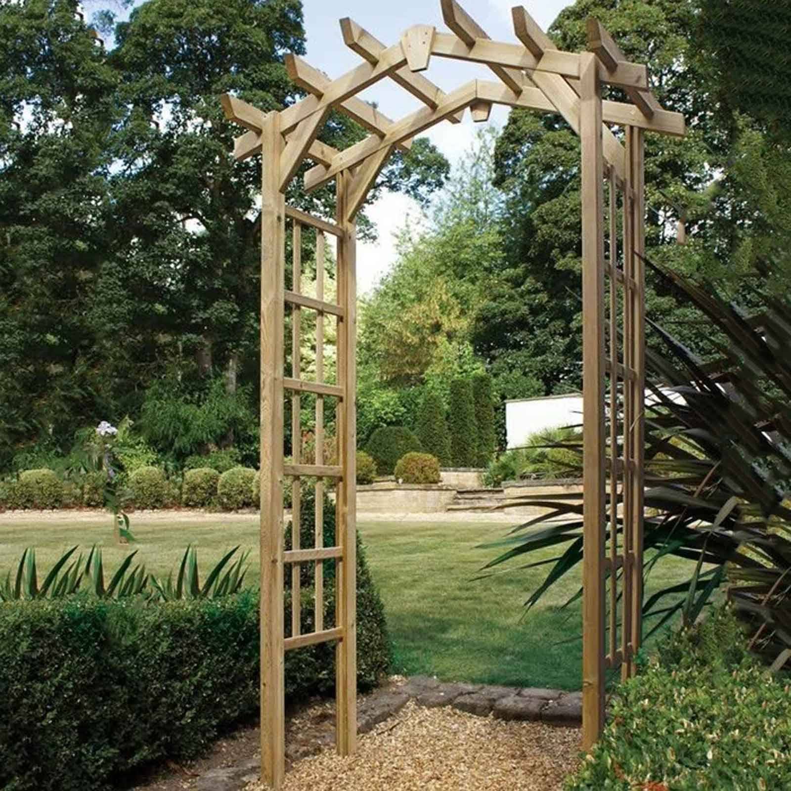 Westwood Wooden Garden Arbor