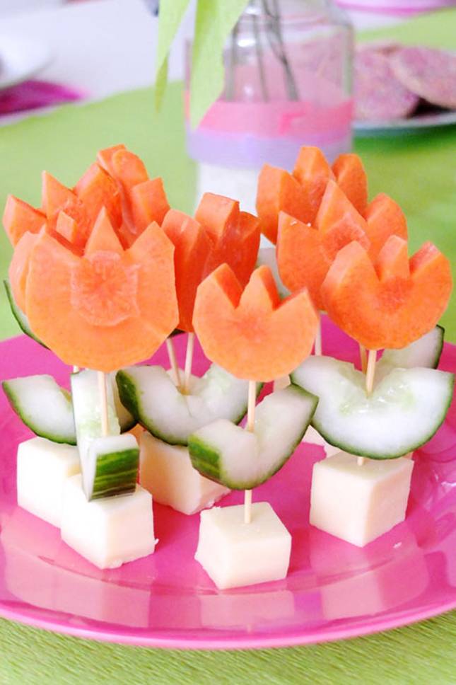 Garden Themed First Birthday Party Food And Drink Ideas