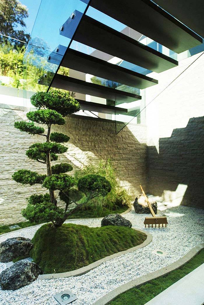 Natural Korean Garden Style Japanese Water Garden