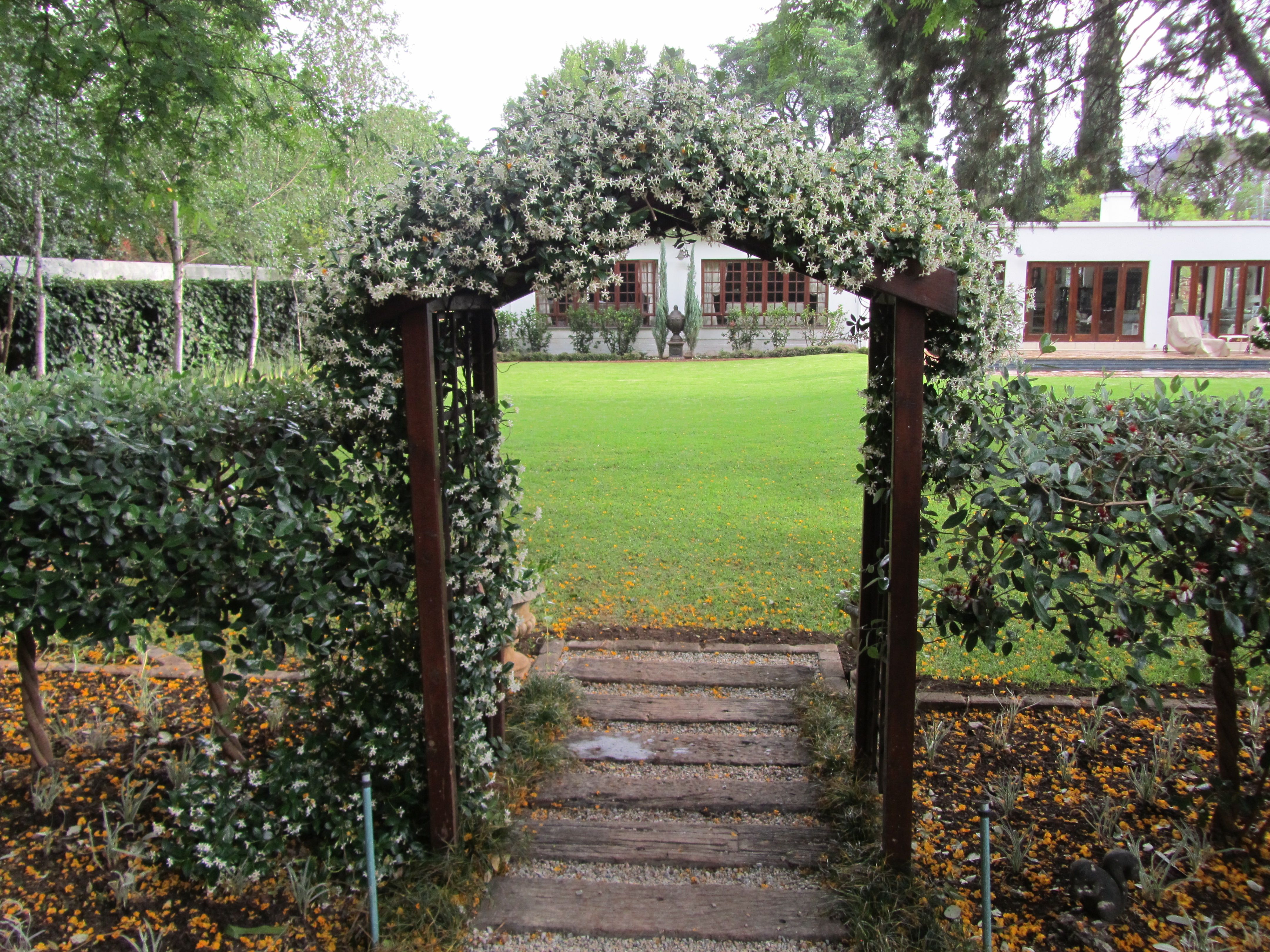 Our Wood Roman Gateway