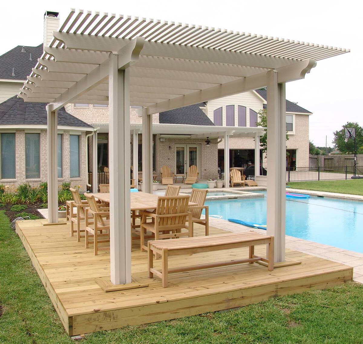Outdoor Living Today Front Porch Pergola