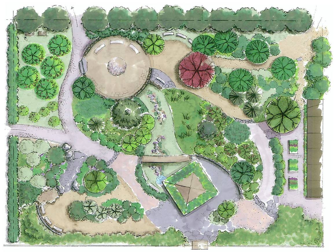 Small Flower Garden Plot Design Garden Design