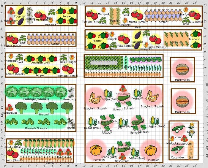 Free Vegetable Garden Plans