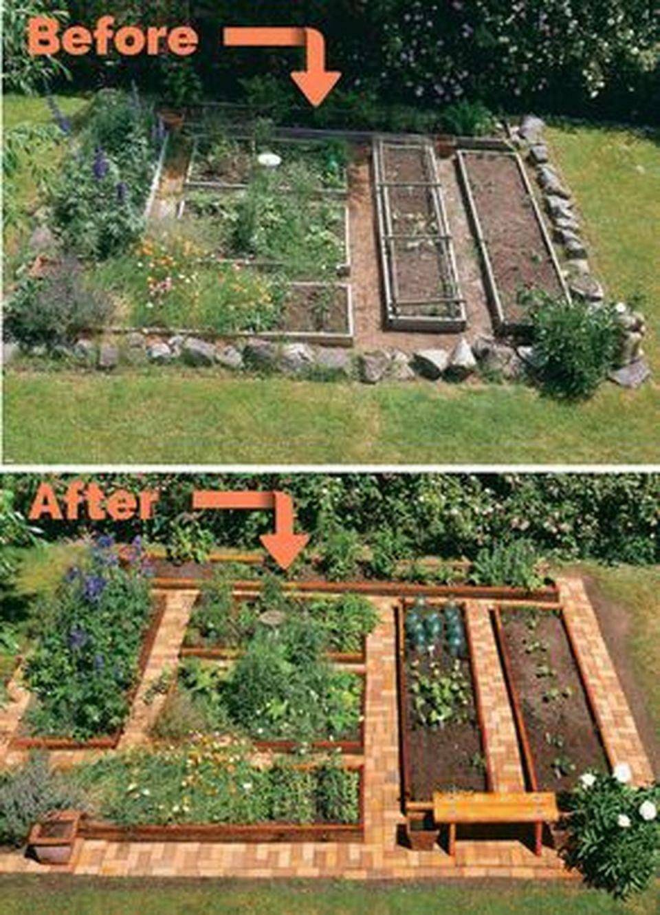Vegetable Garden Small Spaces Design Ideas