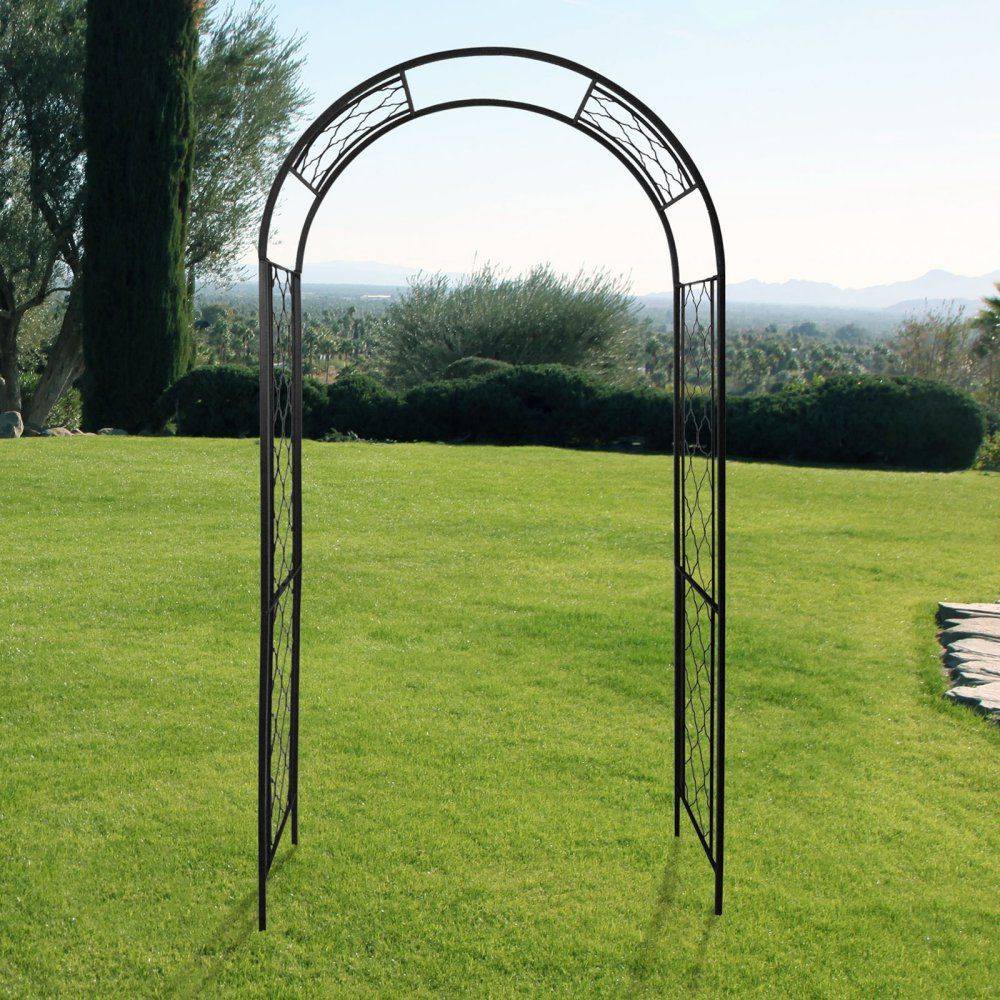21 Black Metal Garden Arch Ideas You Should Look SharonSable