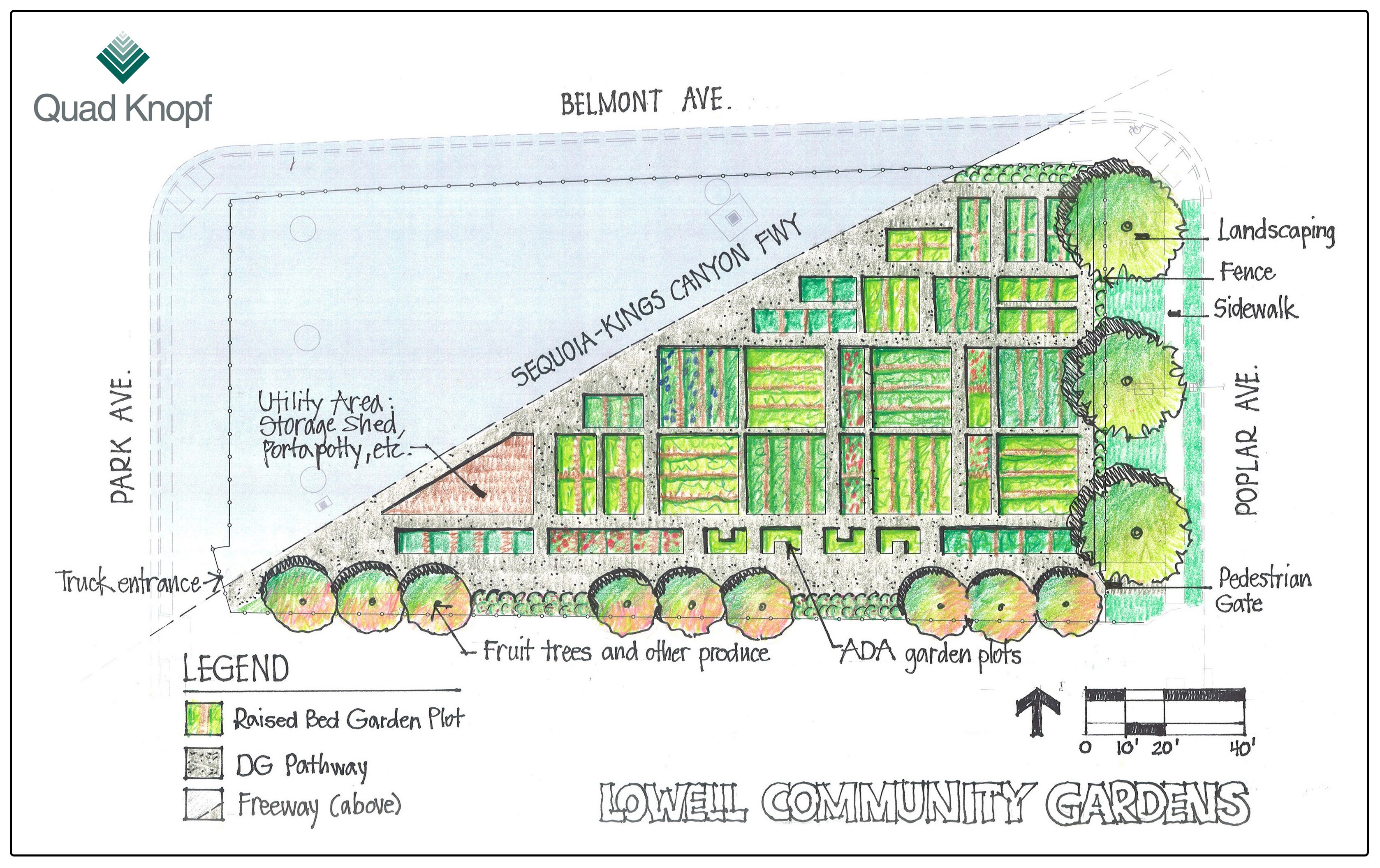 North Columbia Heights Green Garden Planning Layout