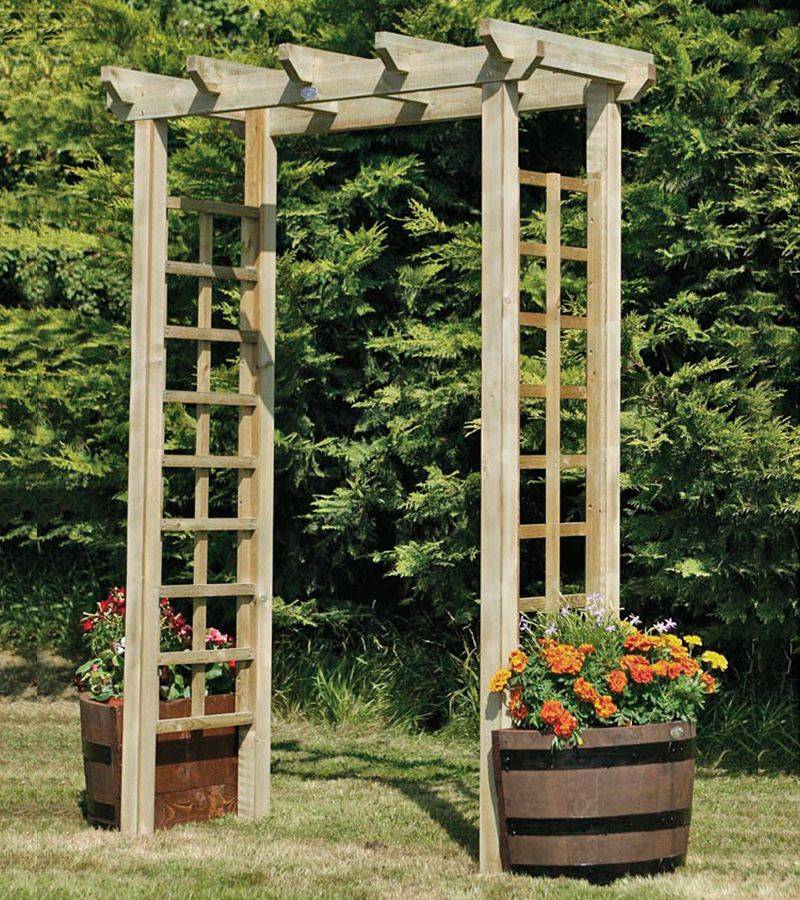 Wooden Garden Arch Ideas