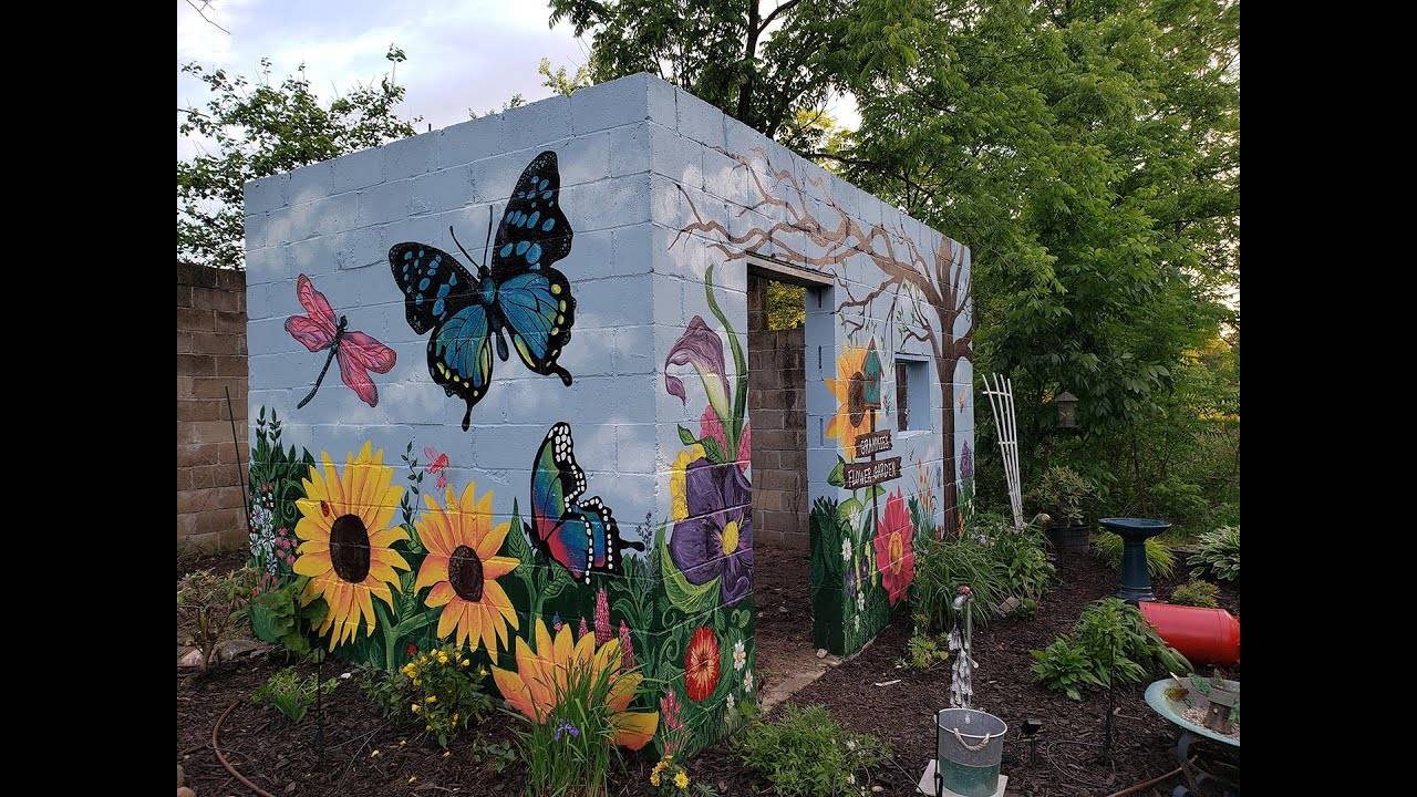 The Community Garden Garden Mural