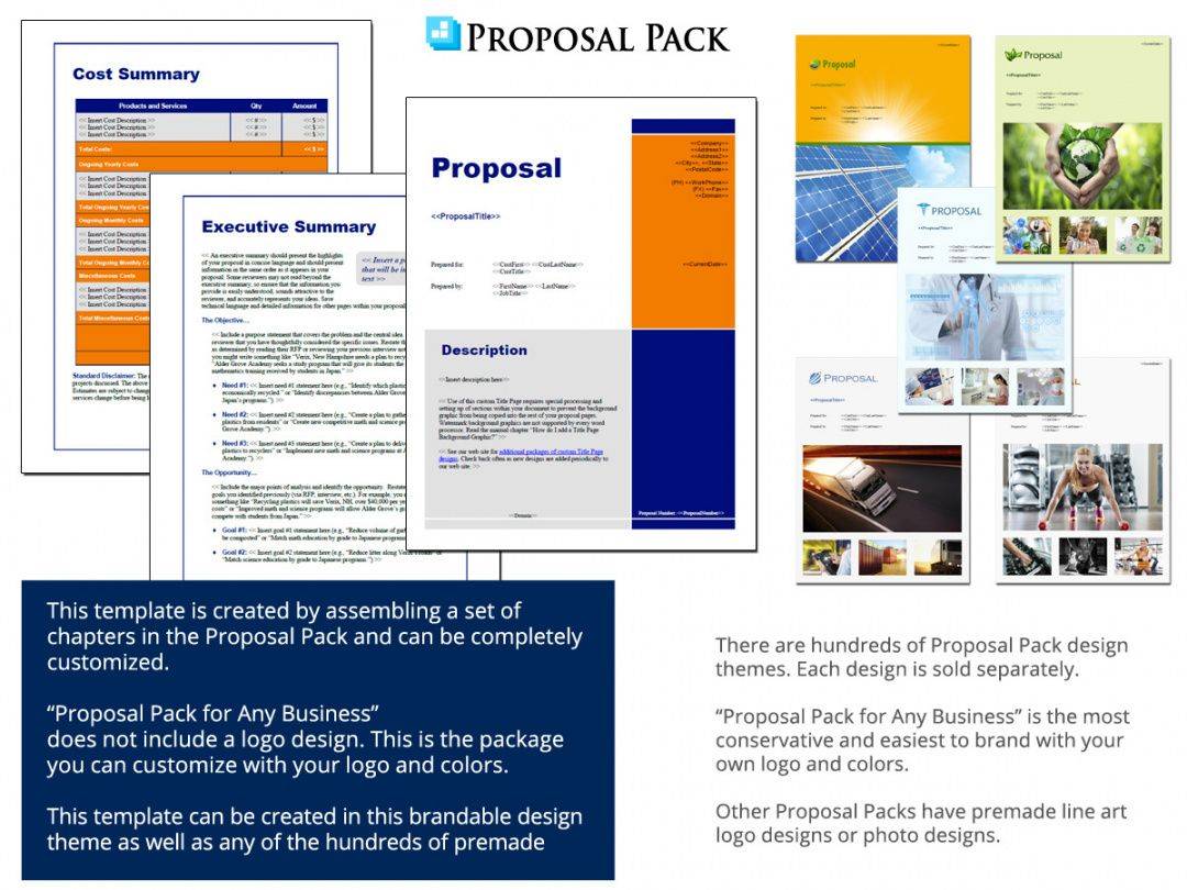 Community Proposal Templates Free Sample