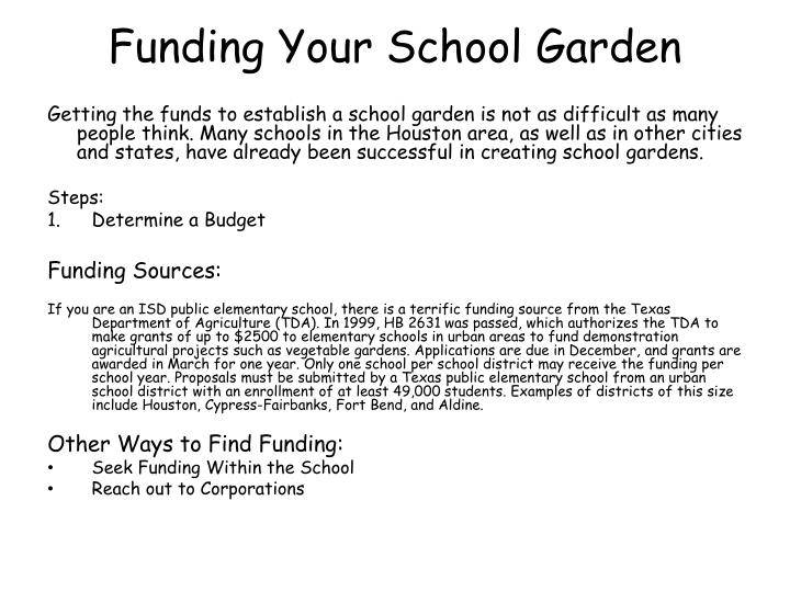 Ppt Community Garden Proposal Powerpoint Presentation